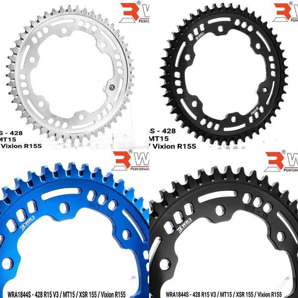 Readyy Gir belakang wr3 gear r15 v3 wr3 r15 vva vixion r mt15 xsr155 gir belakang sss did tk sinnob