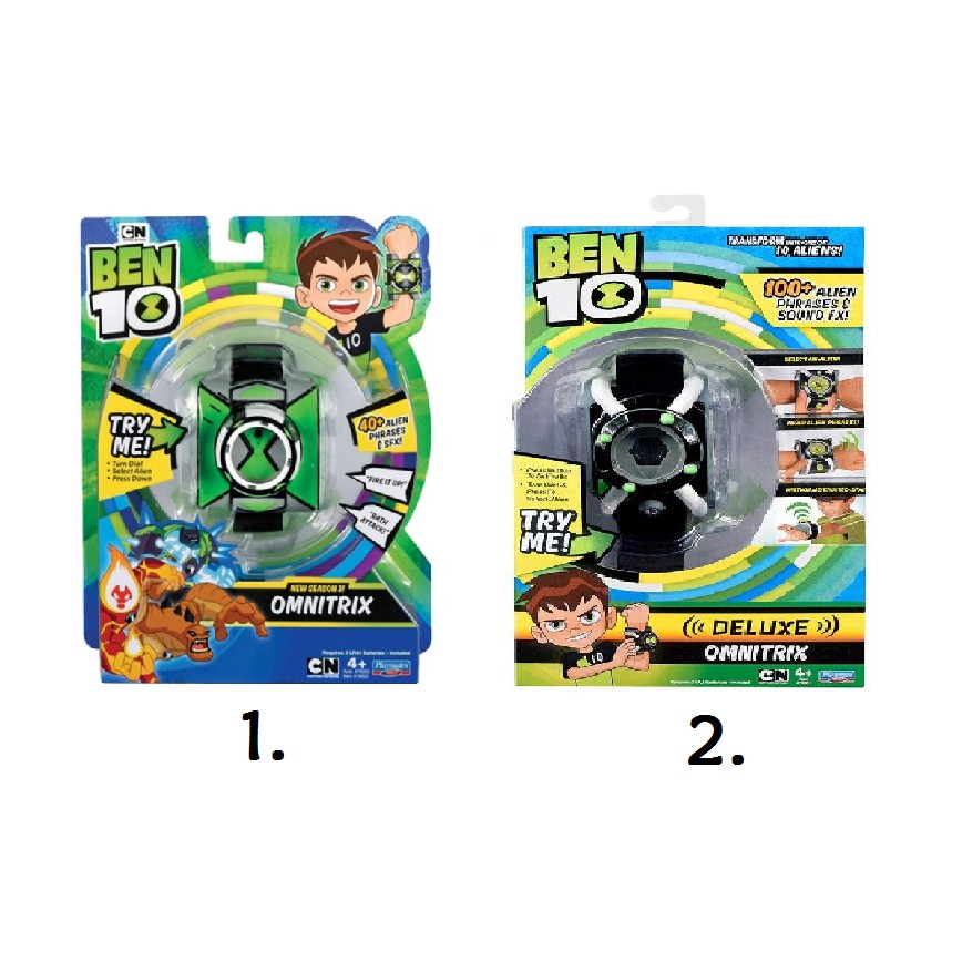 Ben 10 Basic Omnitrix & Deluxe Omnitrix Jam Tangan