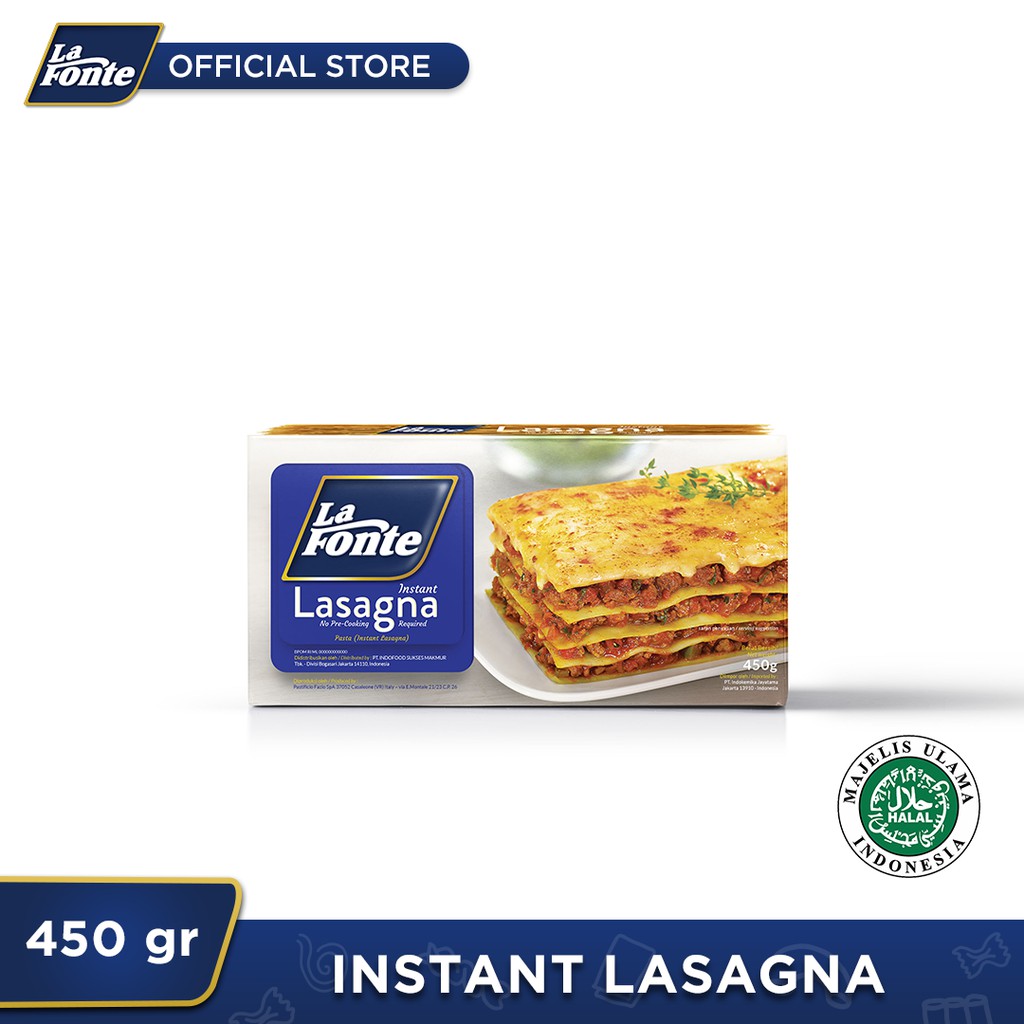 

La Fonte Lasagna 450gr - 1 Pc