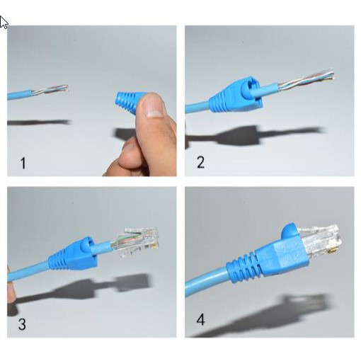 COVER RJ45 KARET PELINDUNG RJ45 PLUG BOOT RJ45