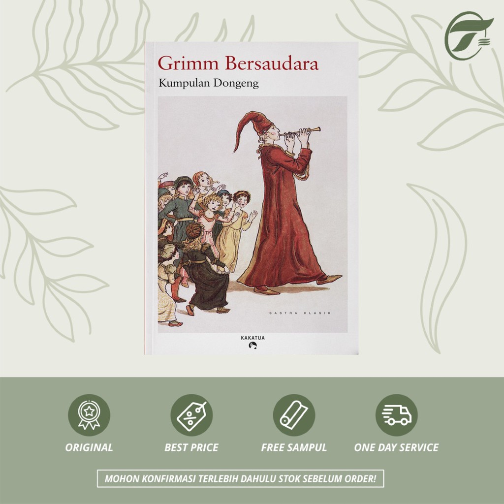 

Terlaris ✨ - SASTRA KLASIK: KUMPULAN DONGENG 12 BY GRIMM BERSAUDARA3.1.23