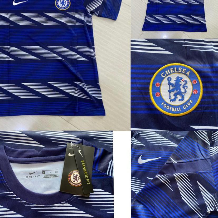 Termurah (mti-491) Jersey Chelsea Training Home 2020/2021 Blue Biru Grade Ori Official