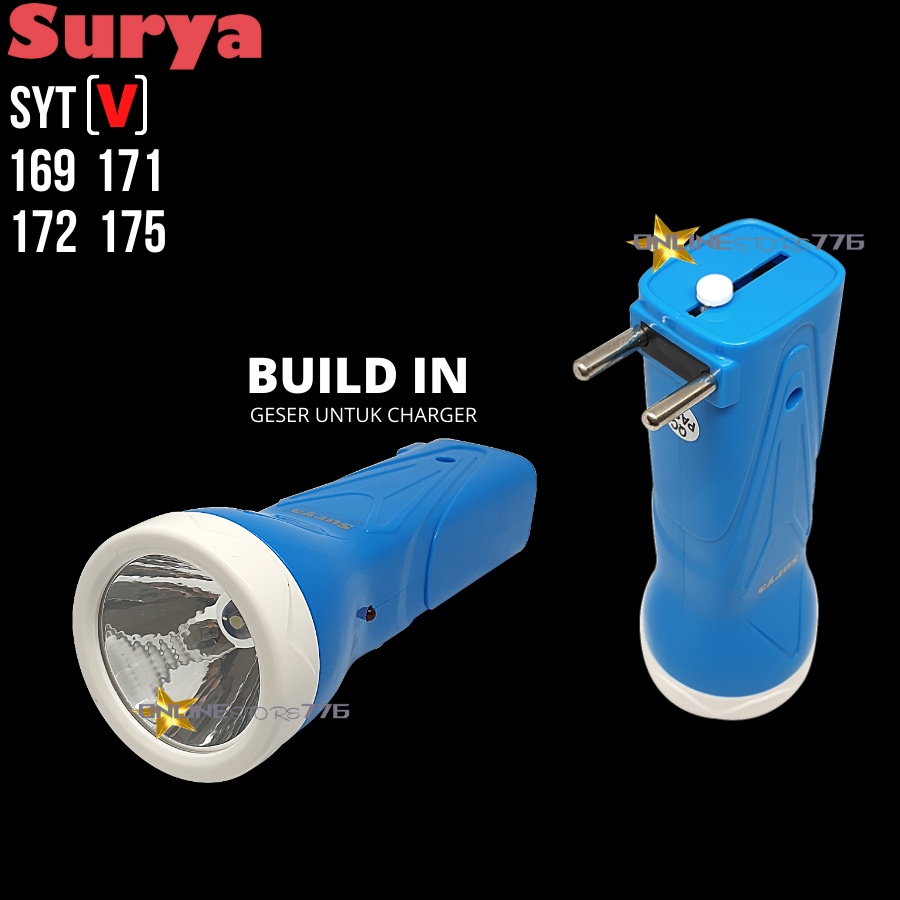 SENTER / SENTER MINI / SENTER KECIL SURYA SYT V169 / V171 / V172 / V173 / V175