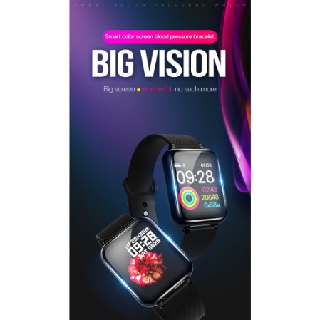 B57 Smartwatch Sport Anti Air Fungsi Monitor Detak Jantung
