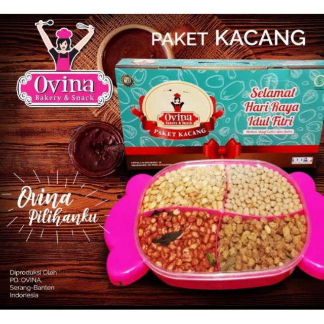 

Ovina paket kacang bellarosa shakela paket kue