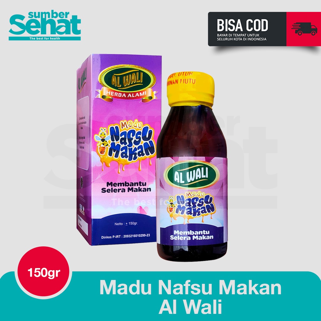 

Madu Nafsu Makan Al Wali 150gr Nutrisi Penambah Nafsu Makan Ampuh Madu Gemuk Badan