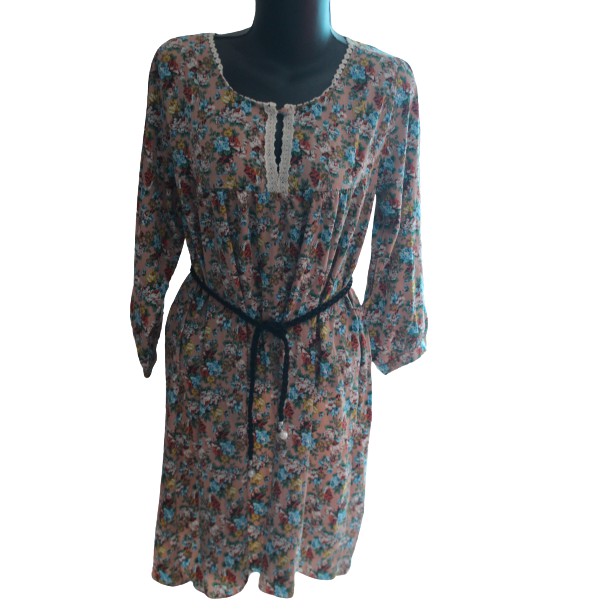 Dress bunga cantik Clef De Sol