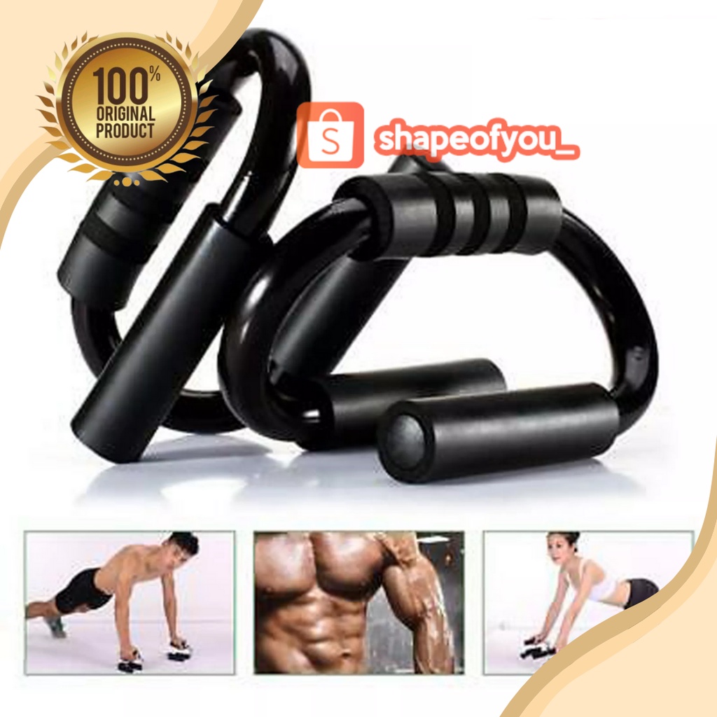 Grosir Power Push Up Bar Alat Fitnes Olahraga Di Rumah Elegan