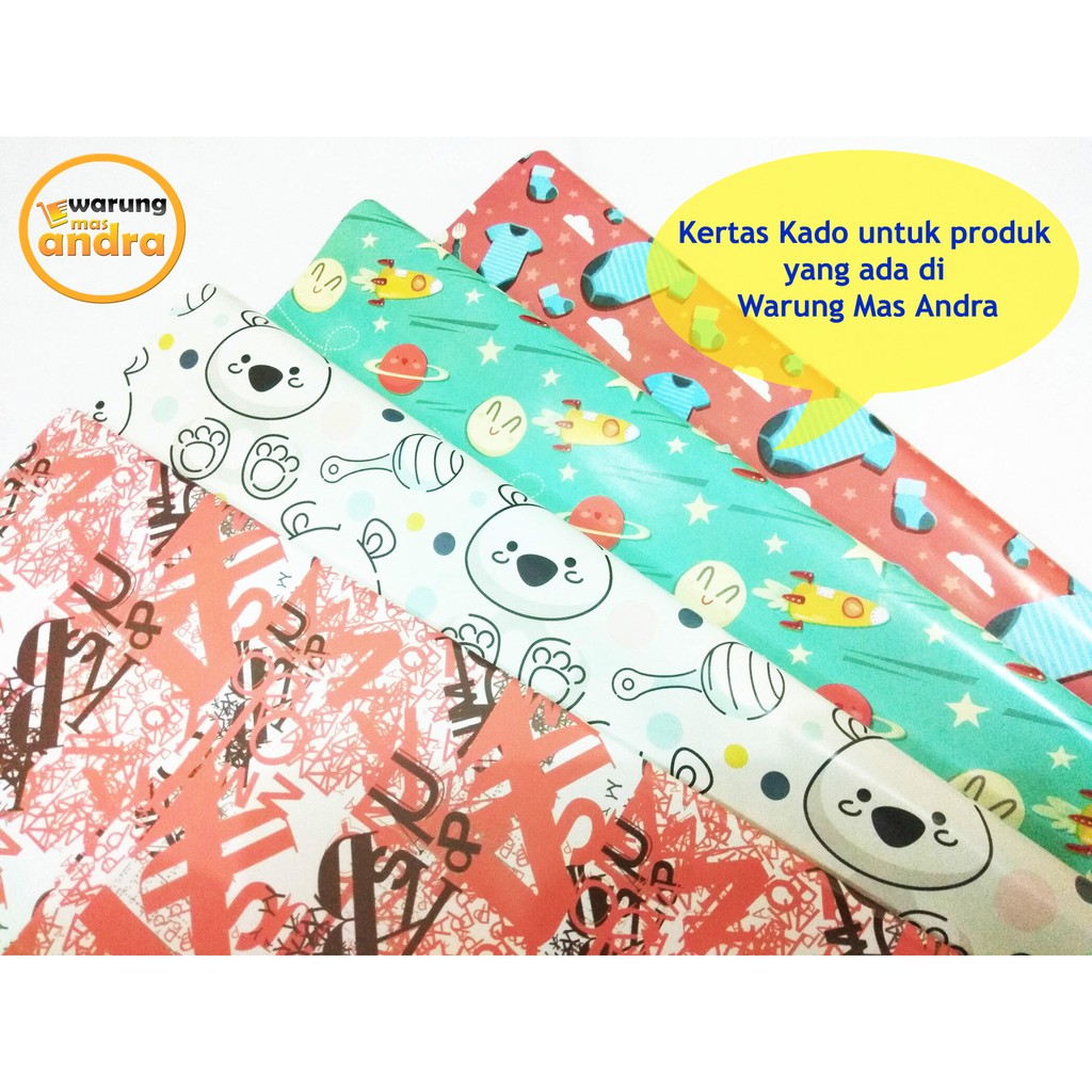 

Kertas kado / Bungkus Kado WMA