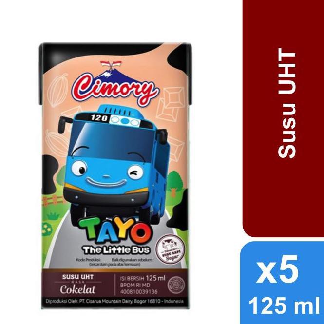 

[ NEW DROP ] CIMORY UHT MILK CHOCOLATE 125 mL x5