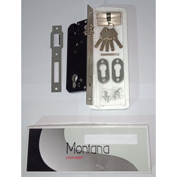 Selot Pintu Kupu Tarung Montana / Body Pelor Montana Kunci Komputer