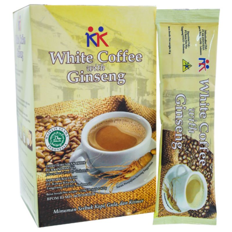 

White Coffee with Ginseng