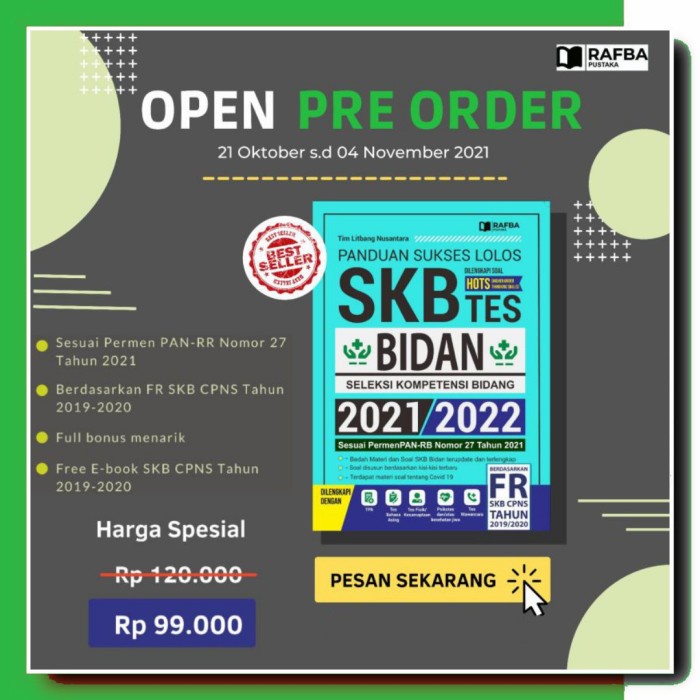 

DISKON HARGA Buku SKB CPNS Panduan Sukses Lolos SKB CPNS Bidan 2021/2022 KPL319
