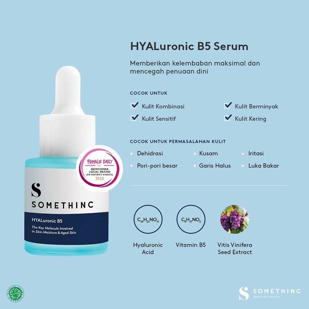 SOMETHINC HYALuronic B5 Serum | Somethinc HYALuronic9+ Advanced + B5 Serum