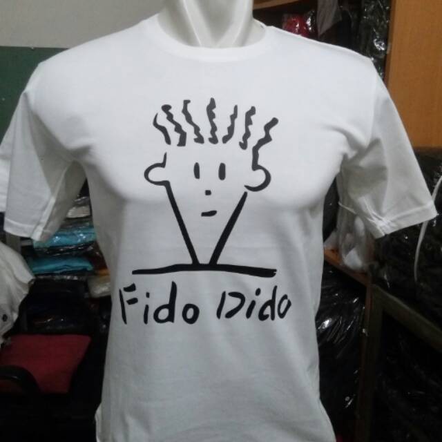Kaos Baju T shirt   Fido Dido