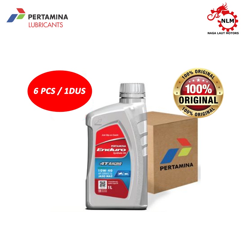 Enduro Racing 4T Oli Motor Matic Pertamina 1L 1DUS 6PC