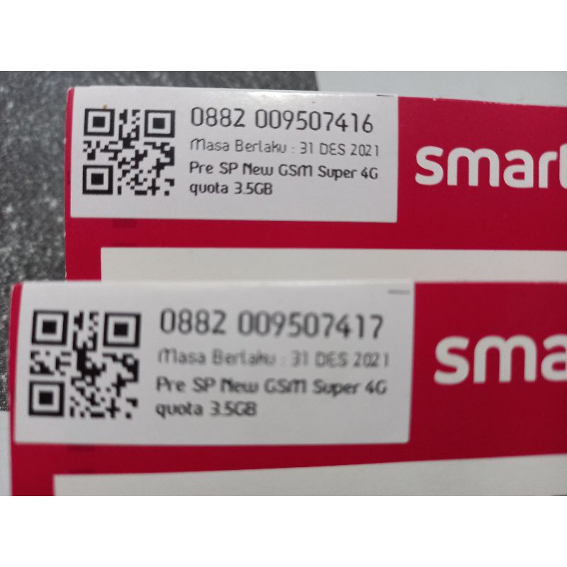 Kartu Paket SmartFren 16GB,3,5GB