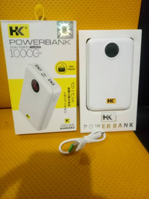 (COD)powerbank HK 10.000 mah /powerbank berkualitas