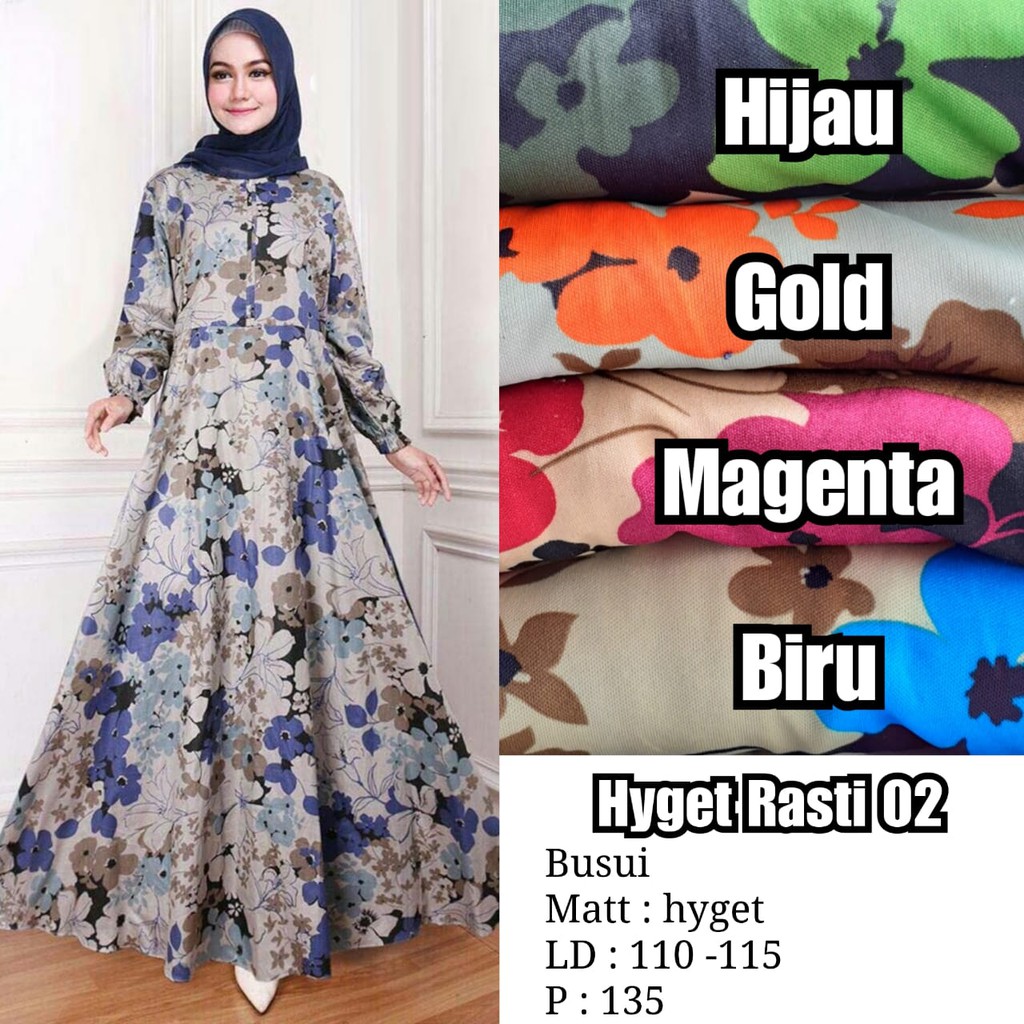 GAMIS HYGET(BUSUI) GAMIS MURAH !!!HRGA GROSIR