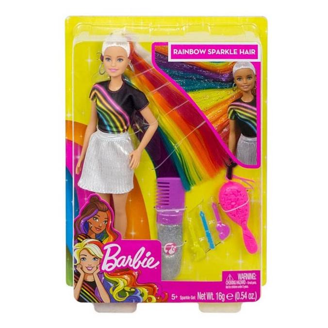 Barbie Rainbow Sparkle Hair