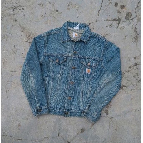 Trucker Jeans Jacket Jeans Carhartt Vintage Second