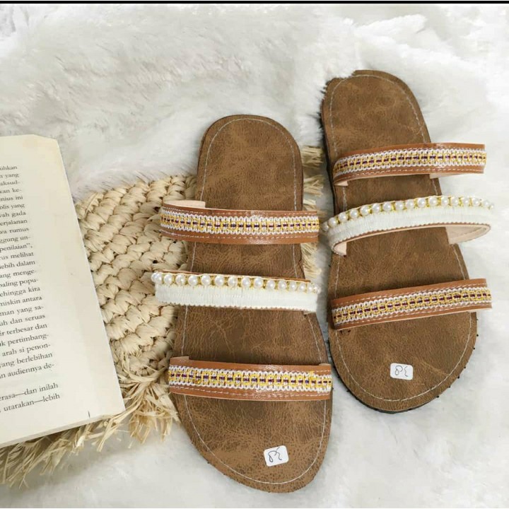 SANDAL BOHO // LILY TRIPLY BROWN