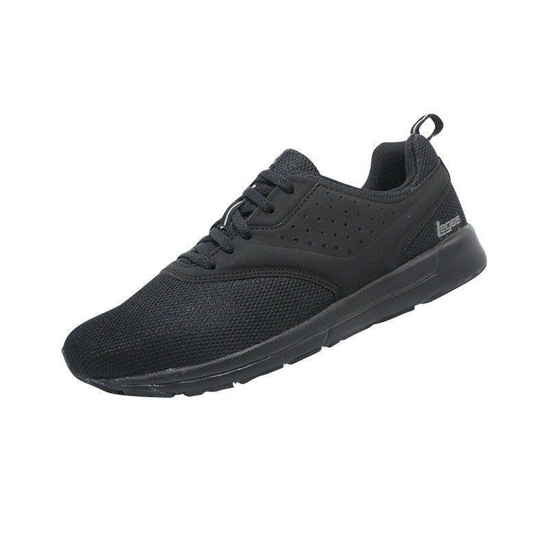 Sepatu League Legas Flit La U hitam full Running Shoes Unisex Original