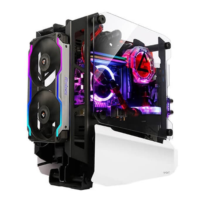 Antec Striker - ITX OPEN CASE - 4mm Tempered Glass / Casing Gaming