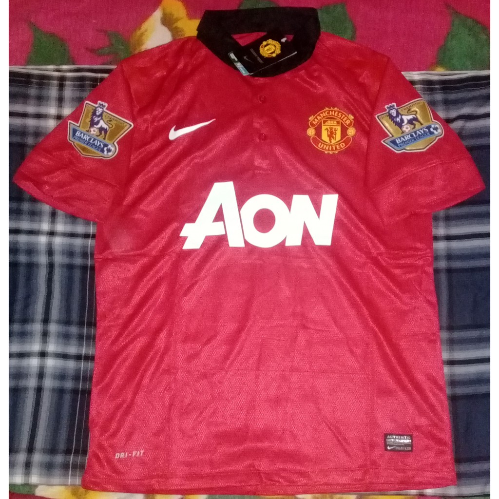 Jersey MU Home 2013/2014 Full Patch BPL