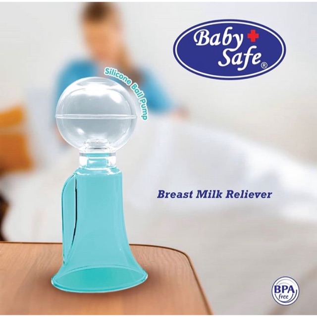 BABY SAFE BREASTMILK RELIEVER BPM03 - pompa asi | ibu menyusui