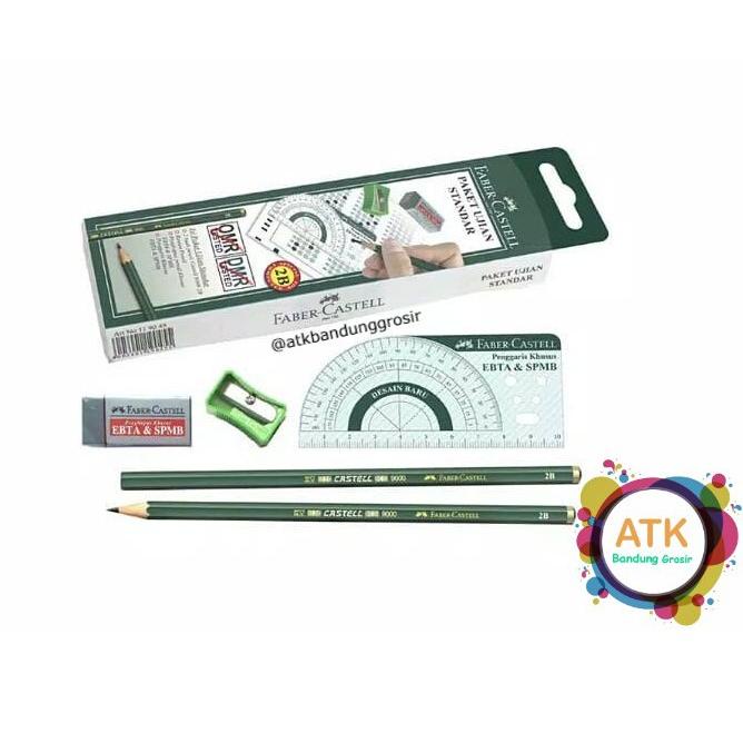 

Paket Ujian Faber Castell Exam Set Standard EBTA SPMB Paket Alat Tulis Hot Sale