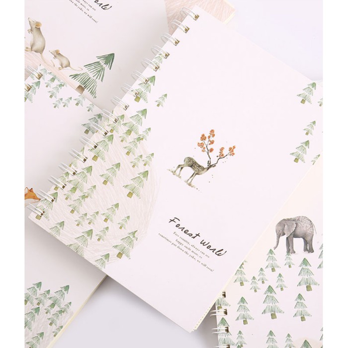 

Buku Tulis A5 Spiral Forest World