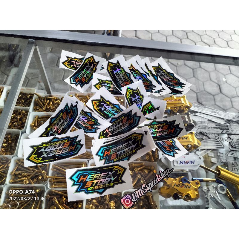 Jual Stiker Hologram Herex Story Indonesia Shopee Indonesia