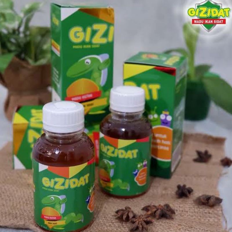 Gizidat / Gizidat asli original / Gizidat penambah nafsu makan anak / Gizidat madu anak