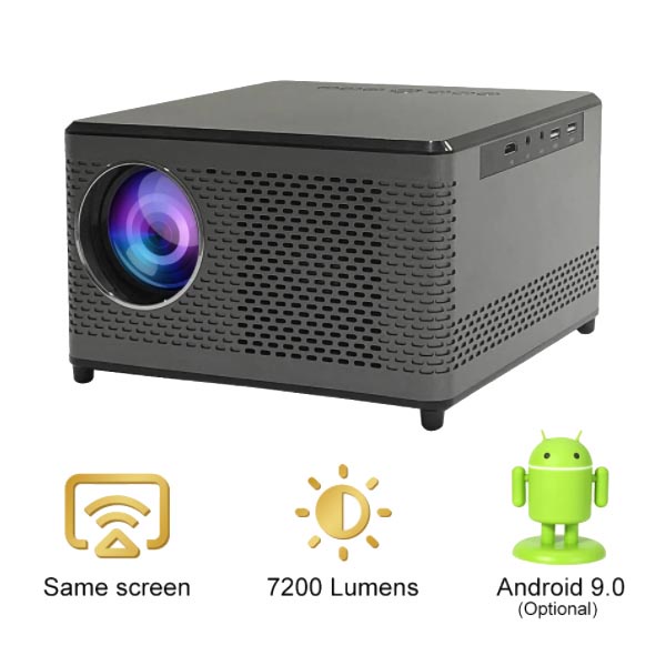 Projector Thanic E600H HD LED Android 1080P Projector Wireless