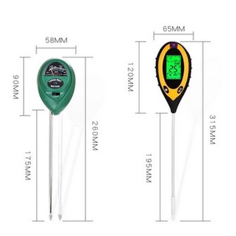 Digital Soil Analyzer Tester Meter Alat Ukur pH Tanah 3 4 in 1