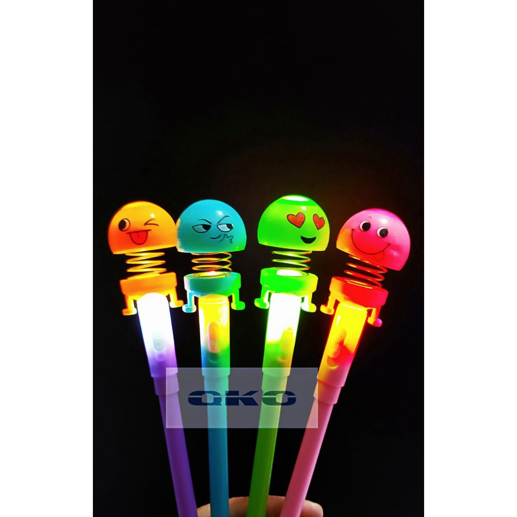 

Pen Gel Bentuk Spring / Per Lampu Smile A8023 1Pcs