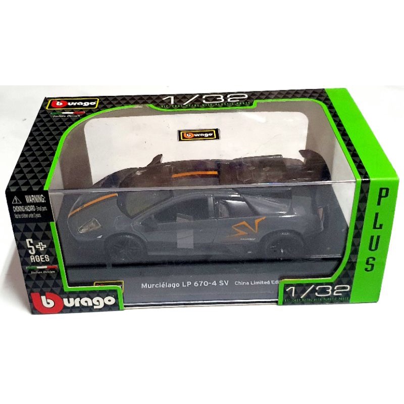 Bburago 1:32 Diecast Miniatur Mobil Mobilan Pajangan