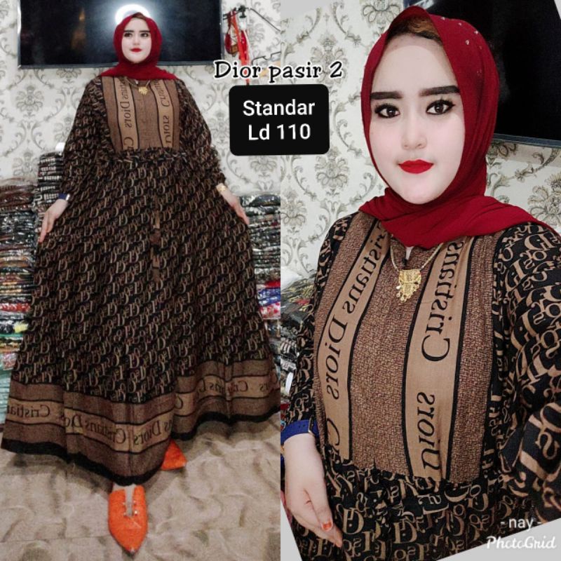 GAMIS DIORS PASIR KE 2 STANDAR &amp; JUMBO