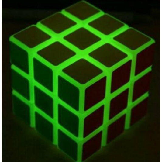 MENARIK - Rubik Glow In The Dark - Rubik 3x3 Yongjun Asli Original