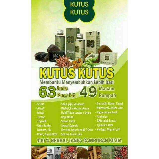

Minyak kutus kutus healing oil original 100%