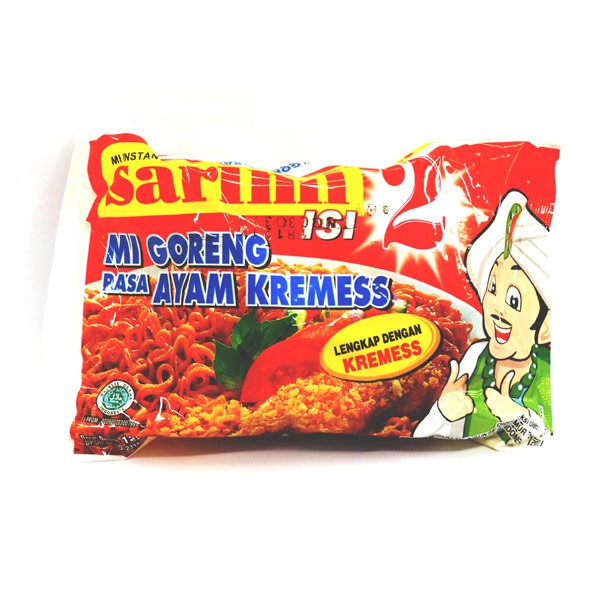 

Sarimi Dua Goreng Ayam Kremess 125G