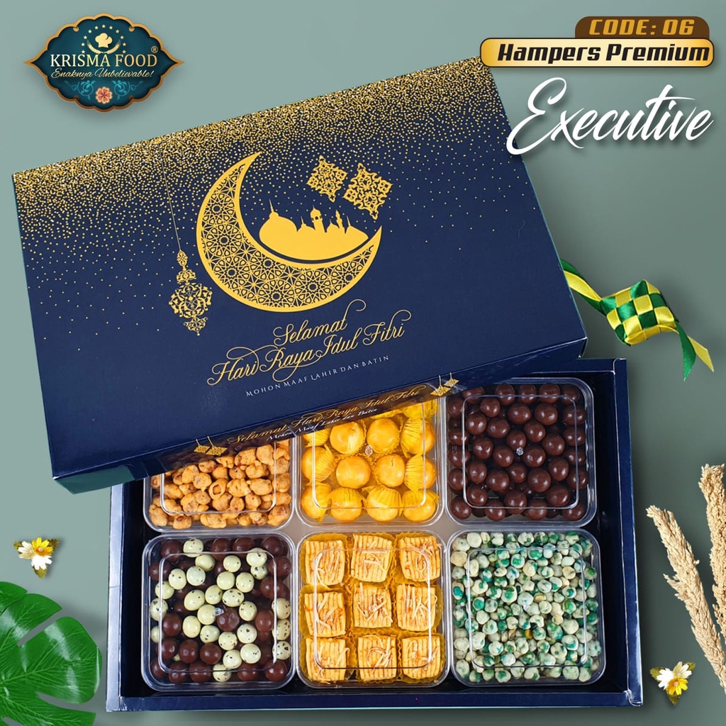 

Hampers Kue Lebaran Idul Fitri Krisma Premium Package Executive