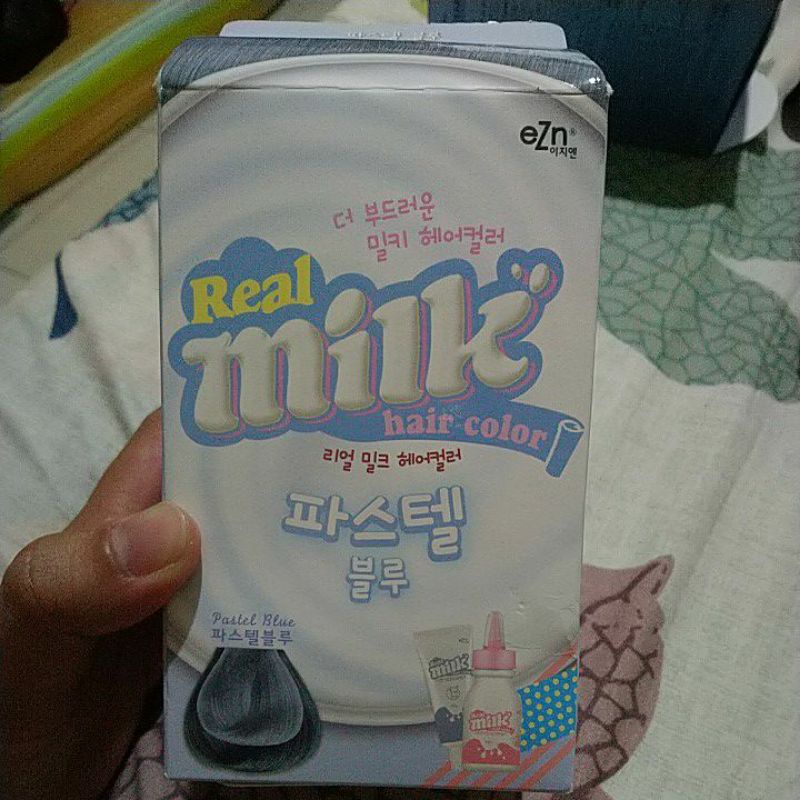 hair color real milk pastel blue eZn