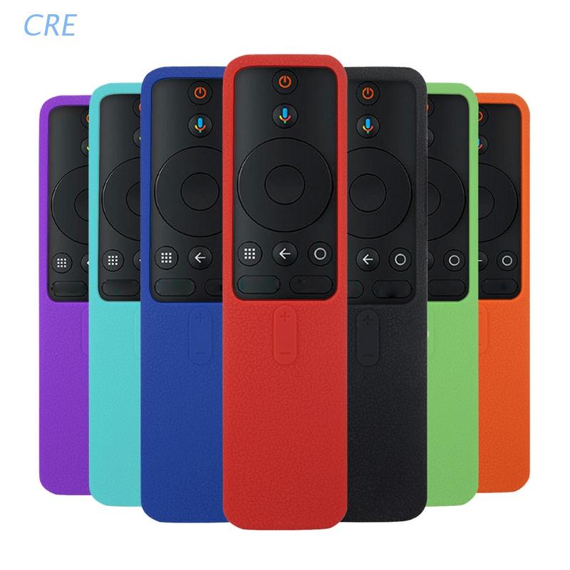 CRE  Silicone Case Remote Cover for Xiaomi-Mi Box S/4X Mi Non-slip Protective Sleeve