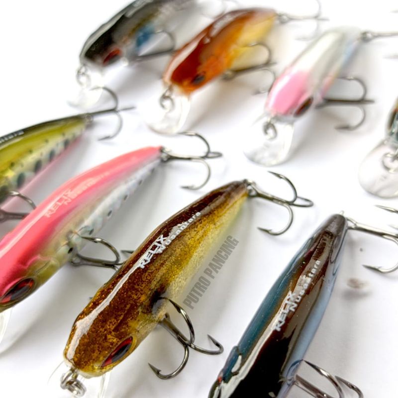 Lure Minnow ASTUTI S 5cm 5.7gram dari Relix Nusantara