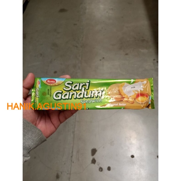 

Roma Sari Gandum Sandwich Kacang 115gr