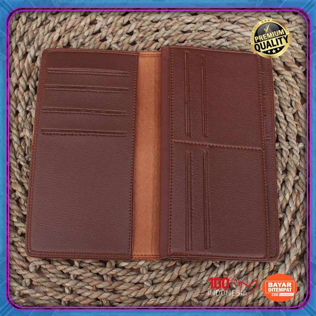 Best seller DOMPET KULIT PRIA panjang KULIT sintetik AMT