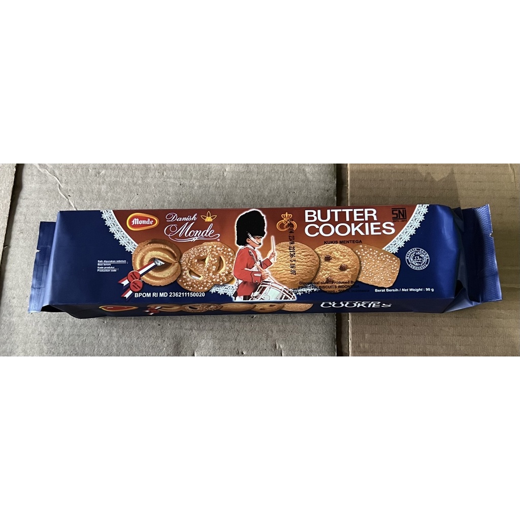 

Monde Butter Cookies 90gr