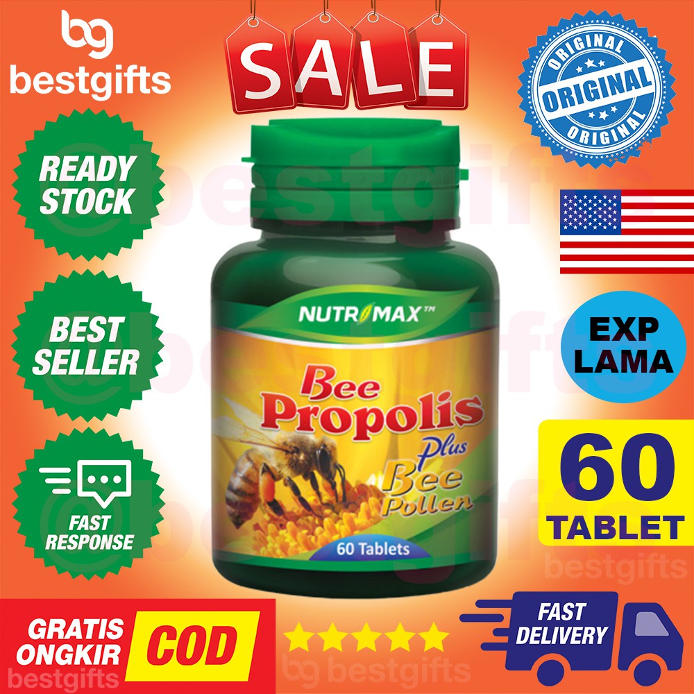 NUTRIMAX BEE PROPOLIS PLUS BEE POLLEN 60 TABLET